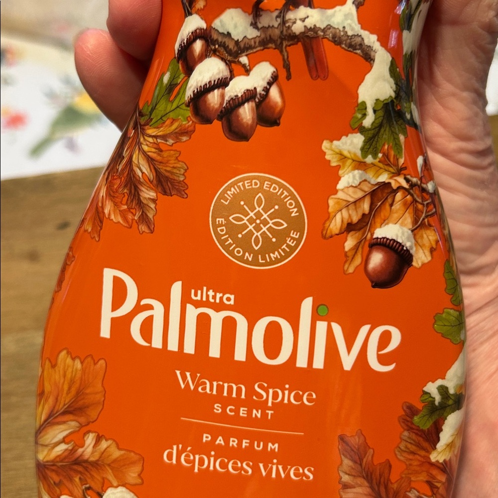 Ultra Palmolive Limited Edition Warm Spice Scent Dish Soap & Scrub Sponge NEW - Picture 11 of 11